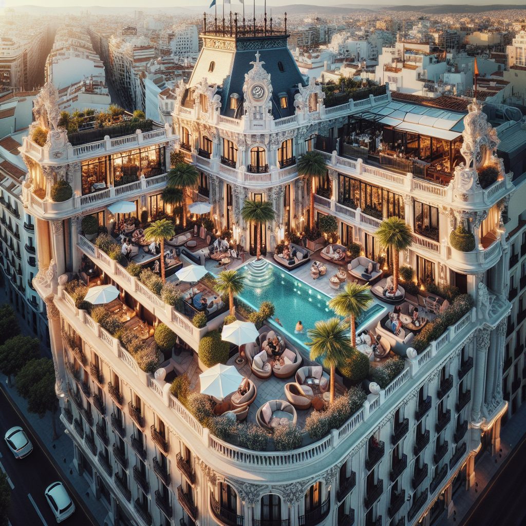 The Principal Madrid Spain with Rooftop Suites